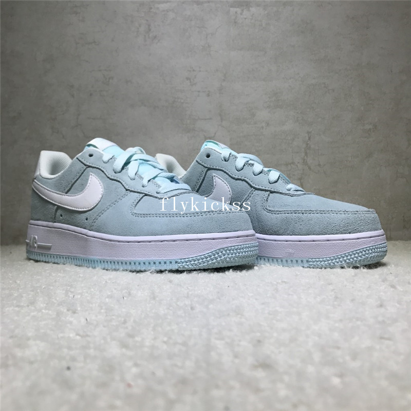 Nike Air Force 1 Low Top Light Blue